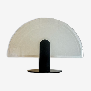 Black and smoked frosted mood lamp