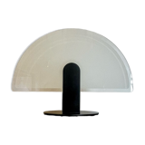 Black and smoked frosted mood lamp