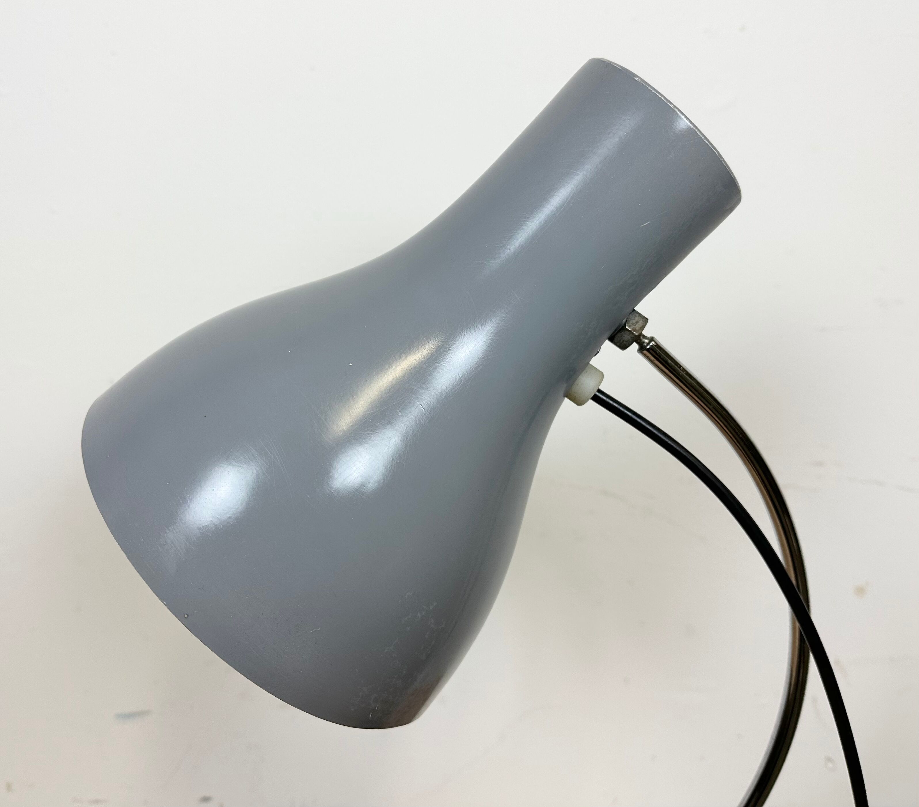 Grey Table Lamp by Josef Hurka for Napako, 1960s