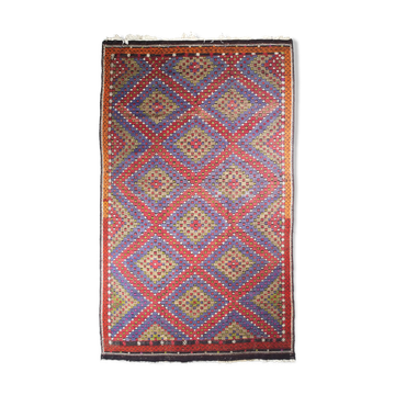 Tapis kilim anatolien fait à la main 340 cm x 205 cm