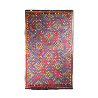 Tapis kilim anatolien fait à la main 340 cm x 205 cm