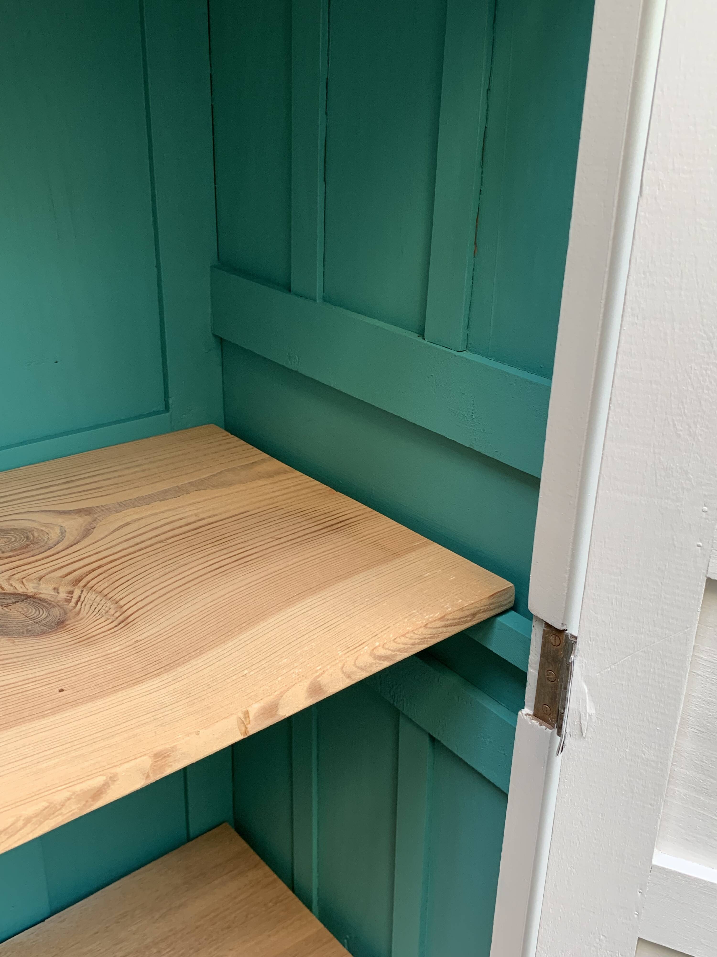 Antique Parisian paneled wardrobe, 1940