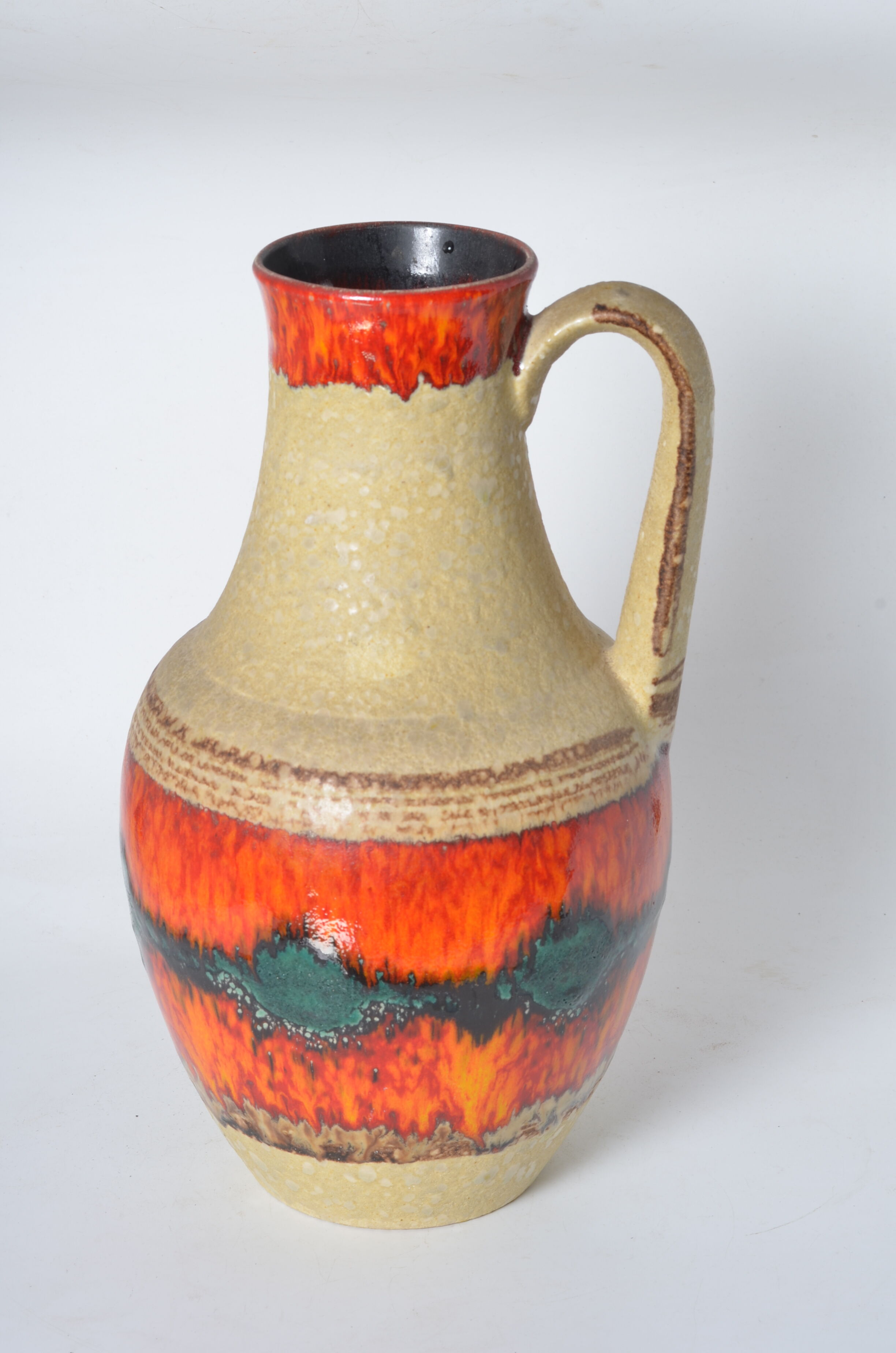 Vase Fat lava West Germany