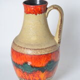 Vase Fat lava West Germany