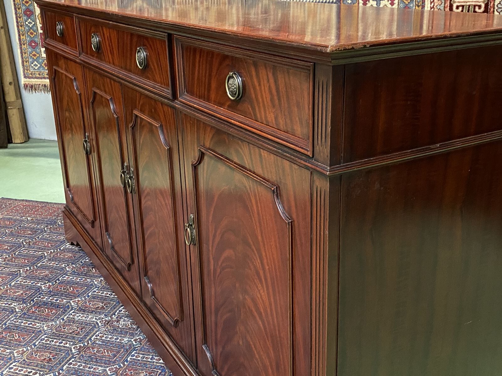 English mahogany line - 50s