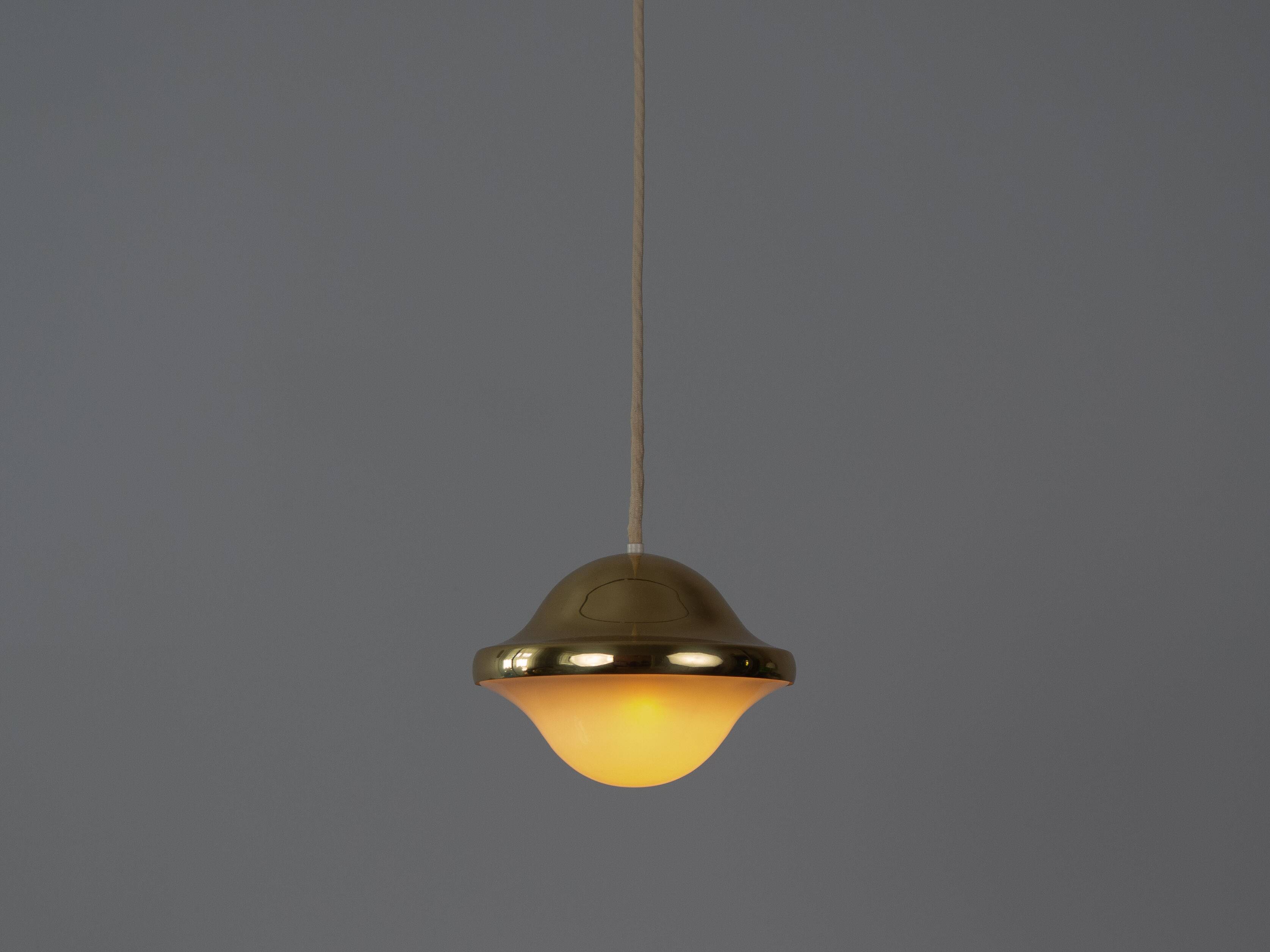 Vintage Danish Bubi pendant lamps by Henning Kuppel, Louis Poulsen, 1972