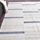 315x210 cm cream Blue kilim carpet, wool hand made blue kilim rug.