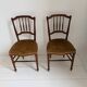 Pair of lovely Napoleon III / Louis XVI chairs - Striped velvet