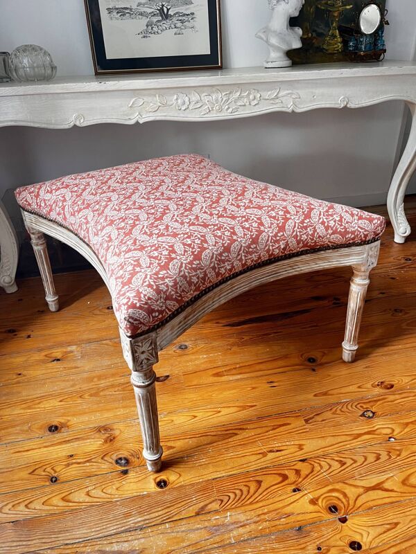 Tabouret pouf repose-pieds