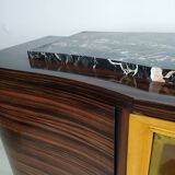 Macassar art deco sideboard