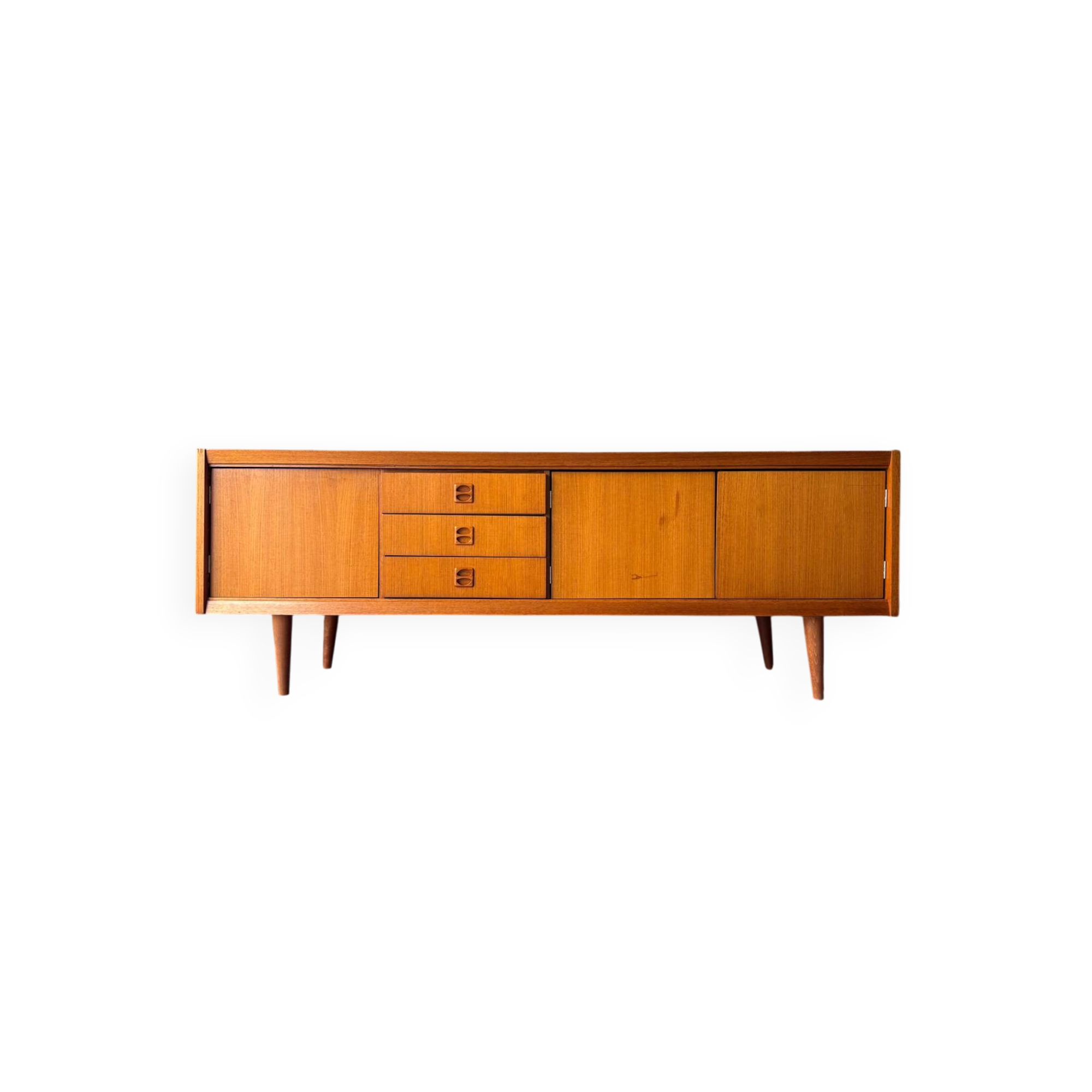 Vintage Scandinavian teak sideboard, 1960s/70s.