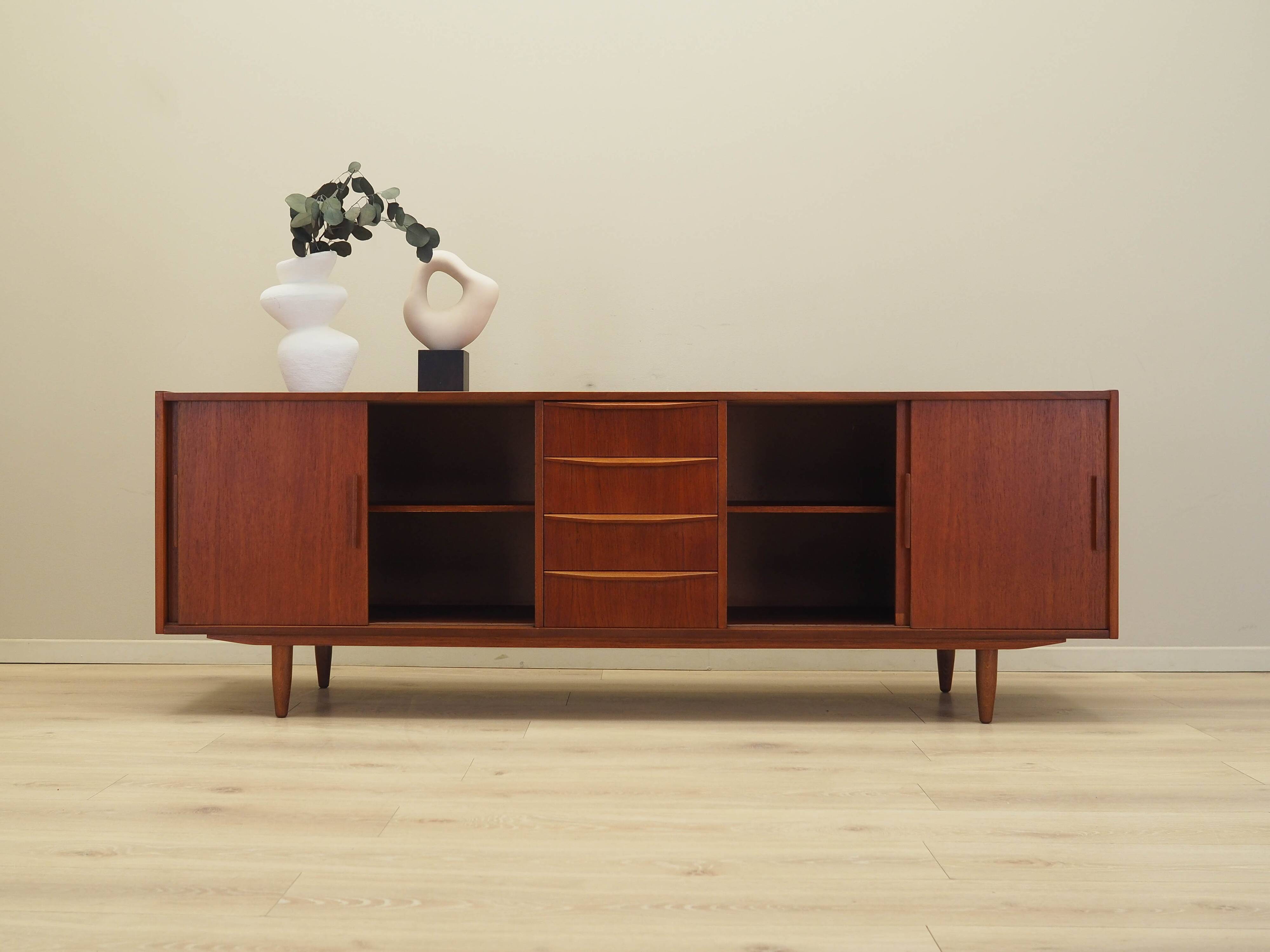 Teak sideboard, Danish design, 1970s, made in Denmark.