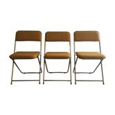 Vintage Lafuma folding chairs from the 1960/1970