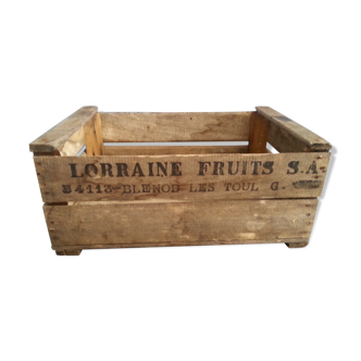 Old wooden box