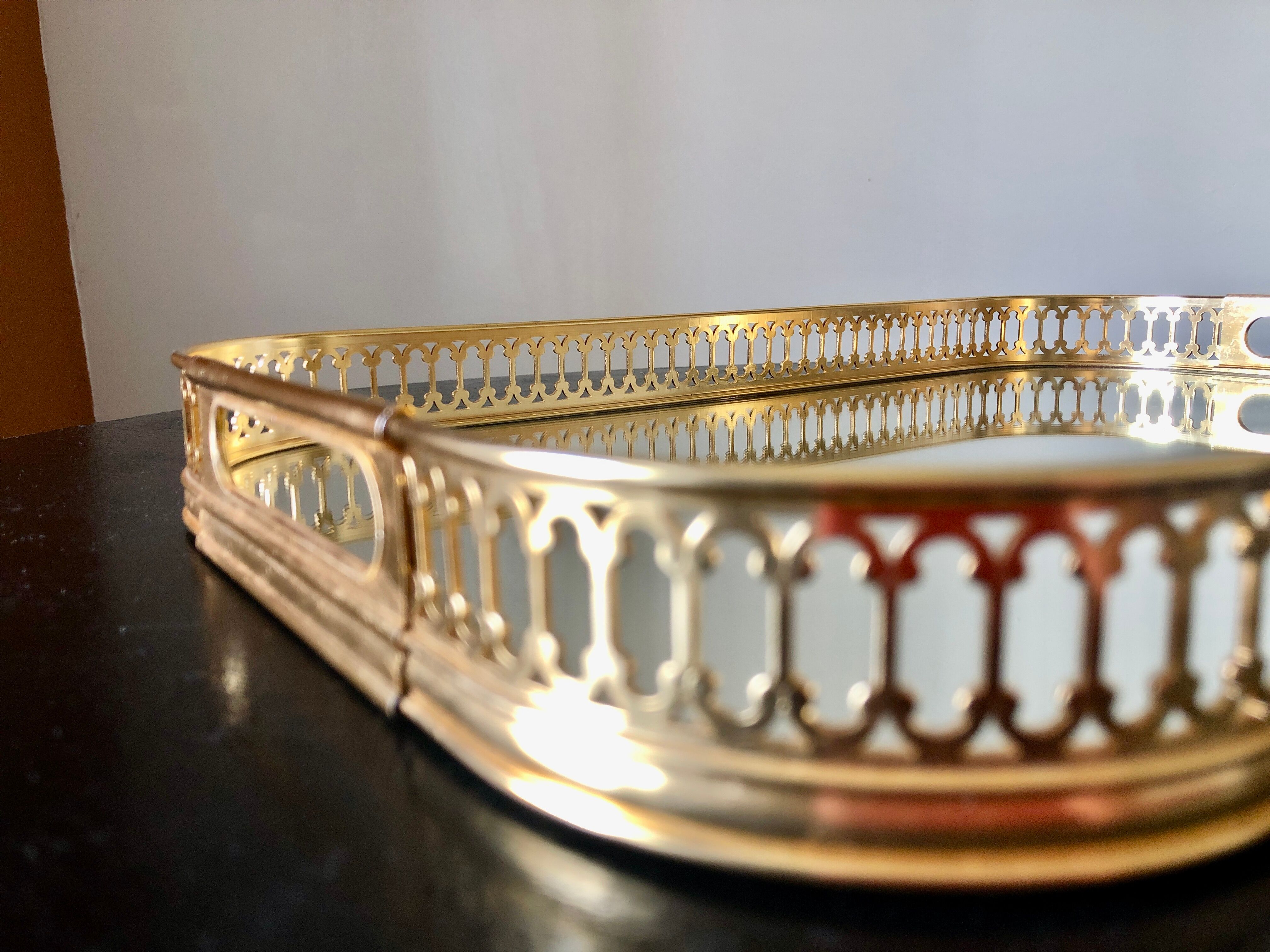 Golden mirror top MB Italy 1960