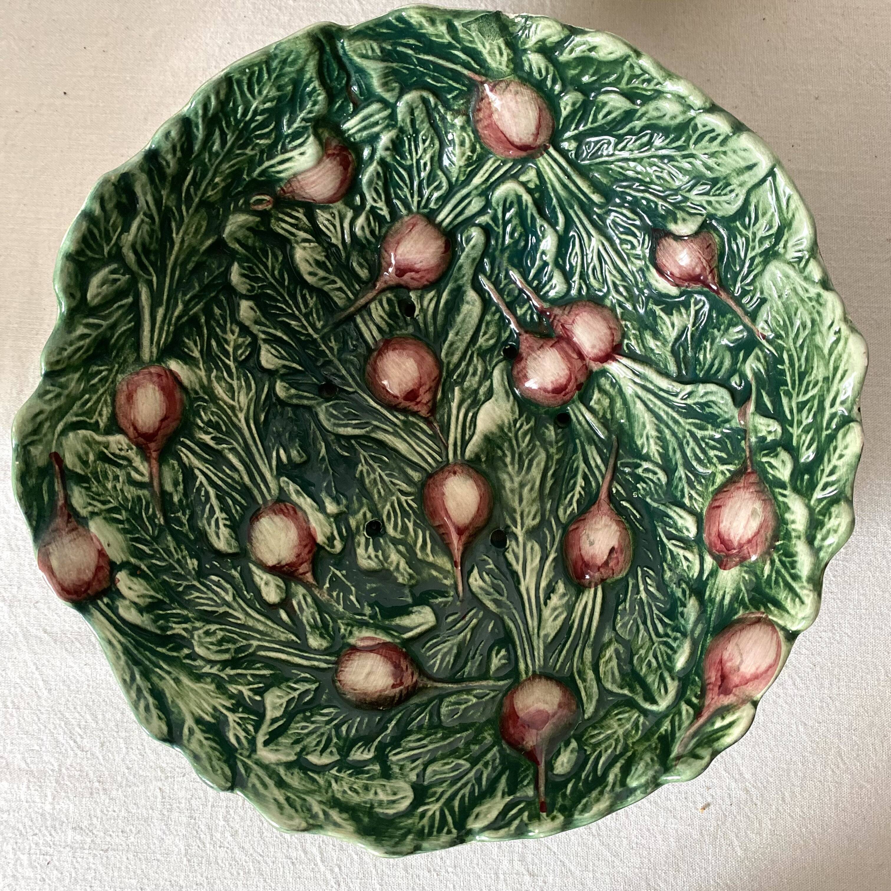 Drainer and radish slip dish