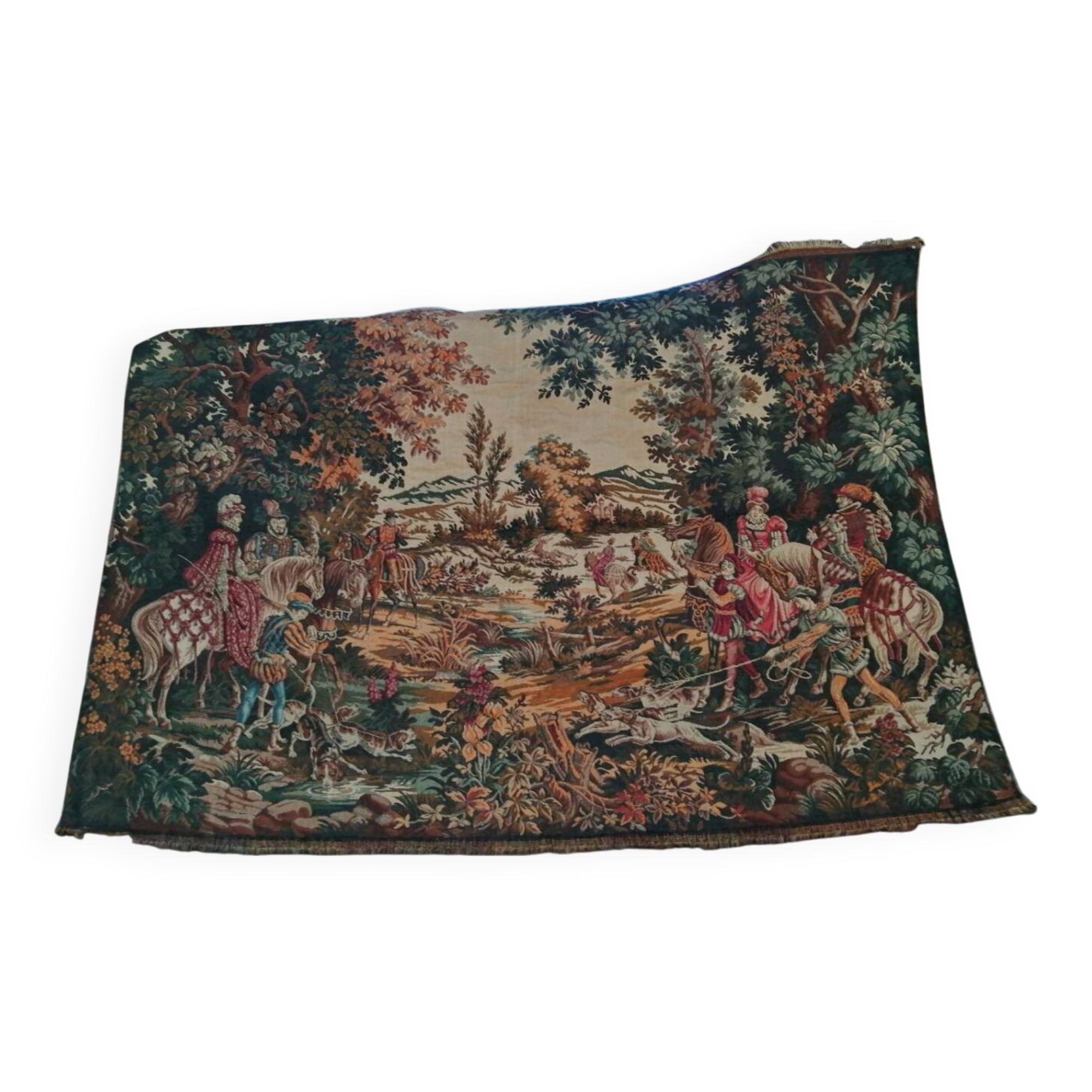 Beautiful jacquard hunting tapestry by Bobyrug