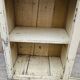 Antique Art Deco wall display cabinet in Burmese teak.