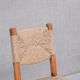 Charlotte Perriand 'Bauche' Model 19 Mid-Century French Rush Dining Chairs