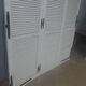 Lot de 3 volets persiennes en bois