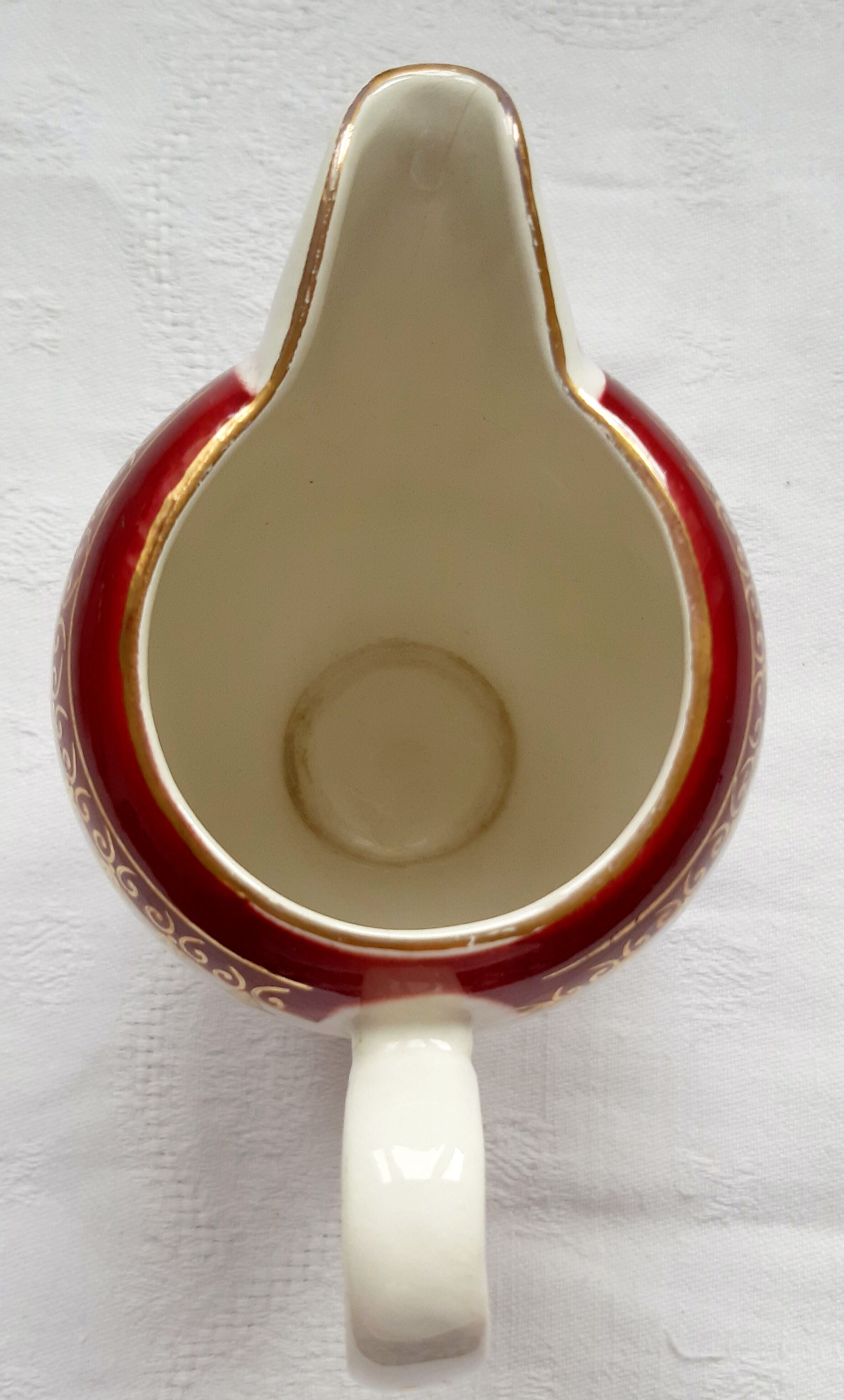 Milk pot edwige true opaque sarreguemines