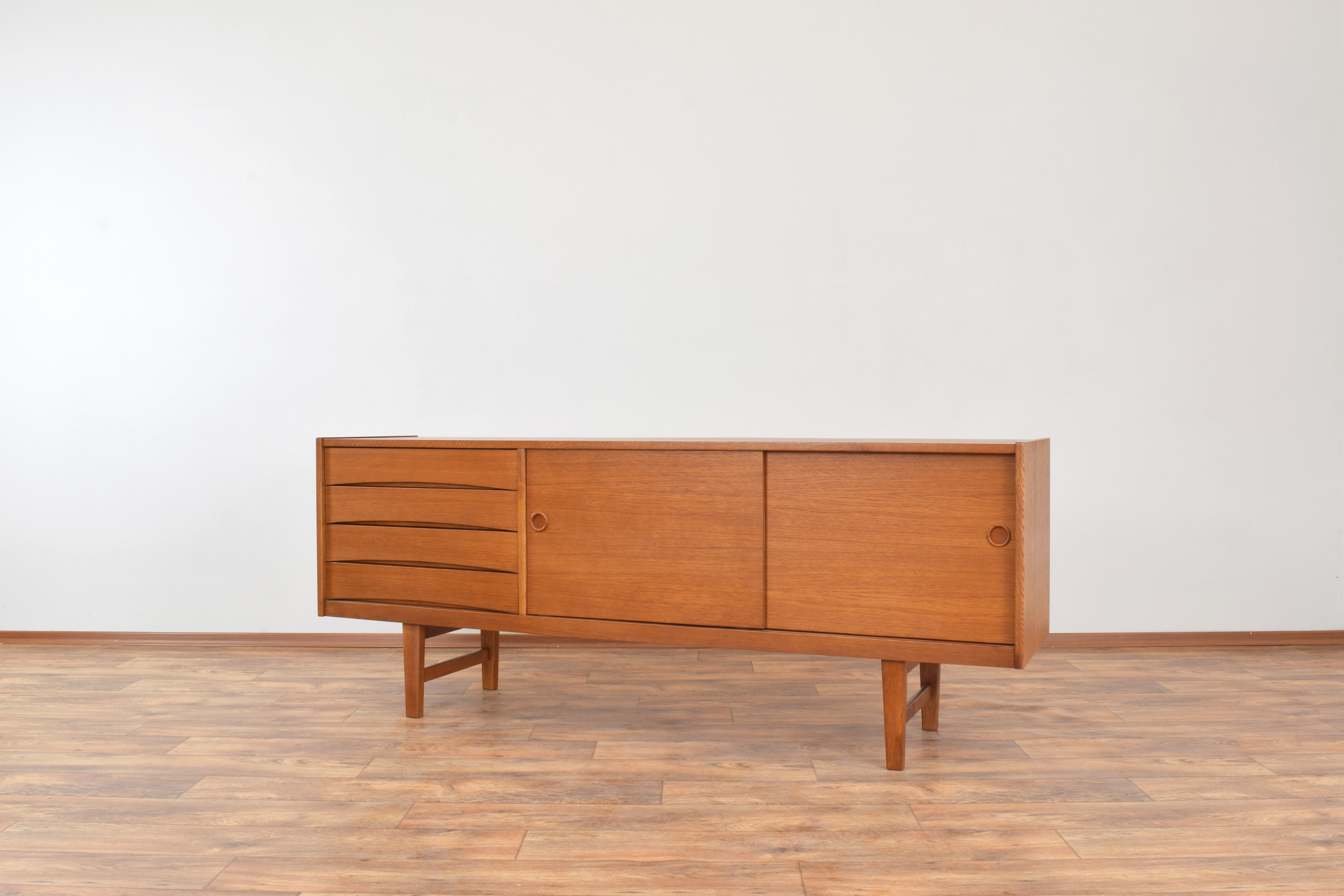Mid-Century Oak Sideboard model Ulvö by Erik Wörtz for Ikea, 1960s
