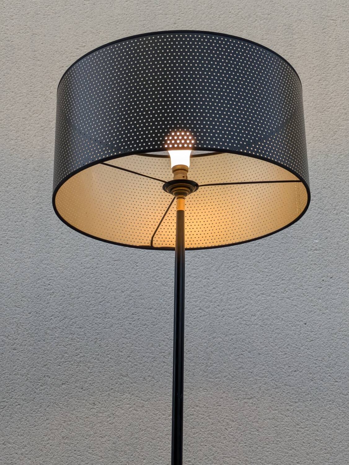 Vintage 1950-60 Arlus / Lunel style tablet floor lamp