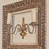 Applique murale laiton 2 ampoules