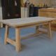 Table de la salle à manger en orme 1960's