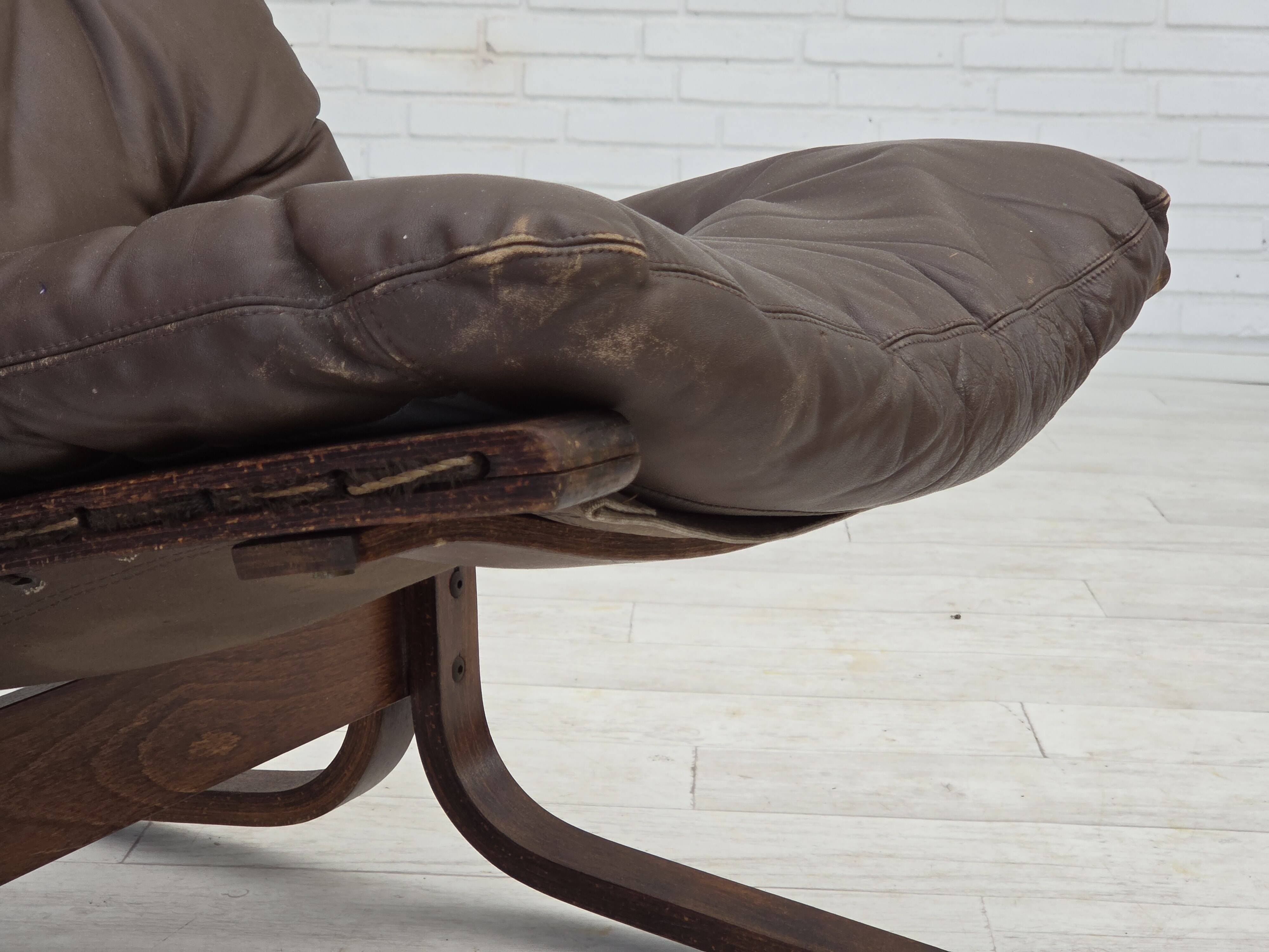 1970s, Norwegian design by Ingmar Relling, model "Siesta" for Westnofa.