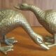 Duo de canards vintage en laiton