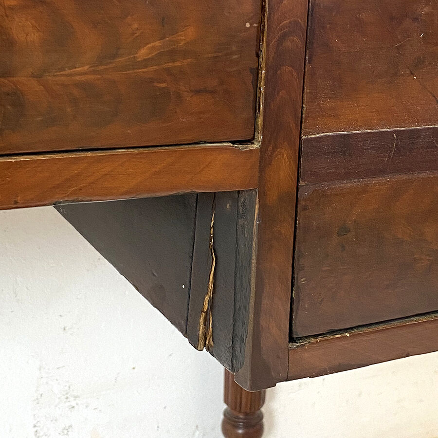 Louis Philippe nineteenth mahogany desk