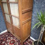 Art deco glass cabinet