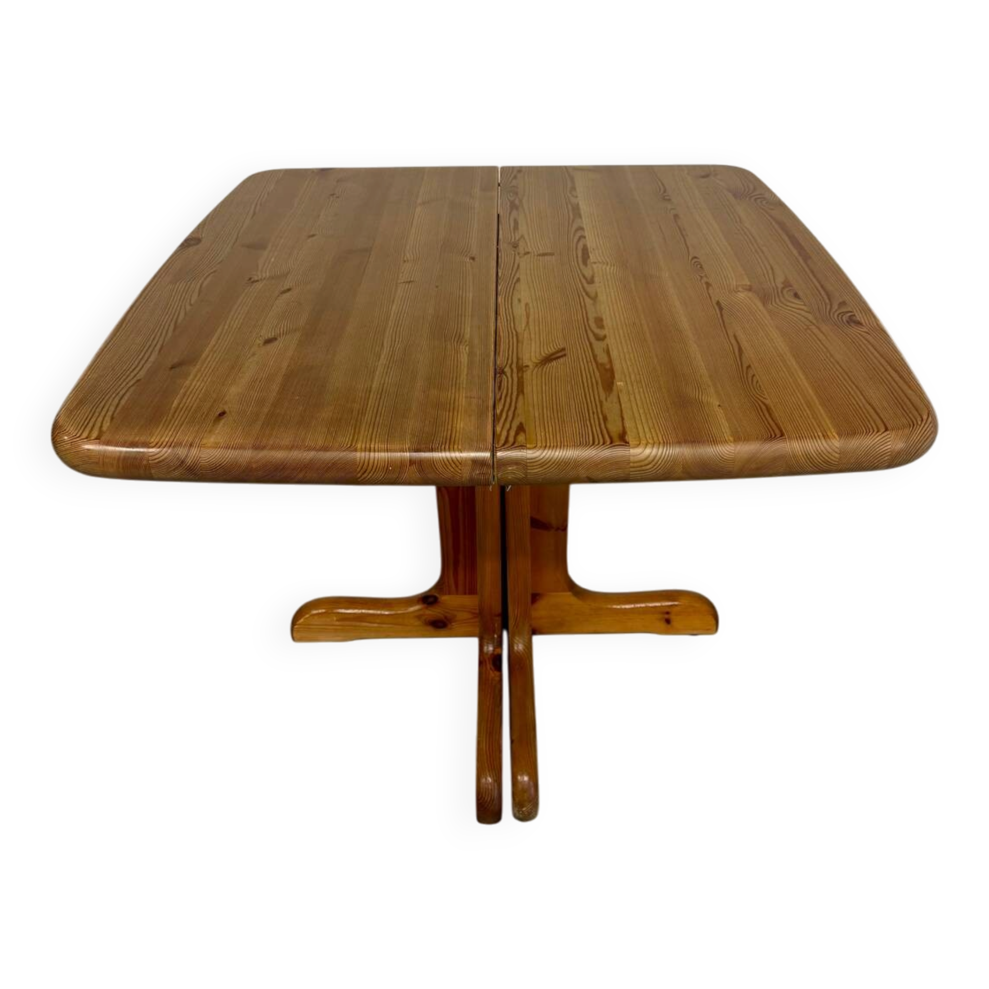 Solid wood extendable table design 70 Scandinavian Rainer Daumiller