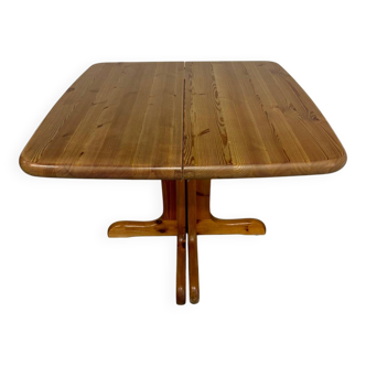 Solid wood extendable table design 70 Scandinavian Rainer Daumiller