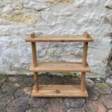 Vintage pine wall shelf