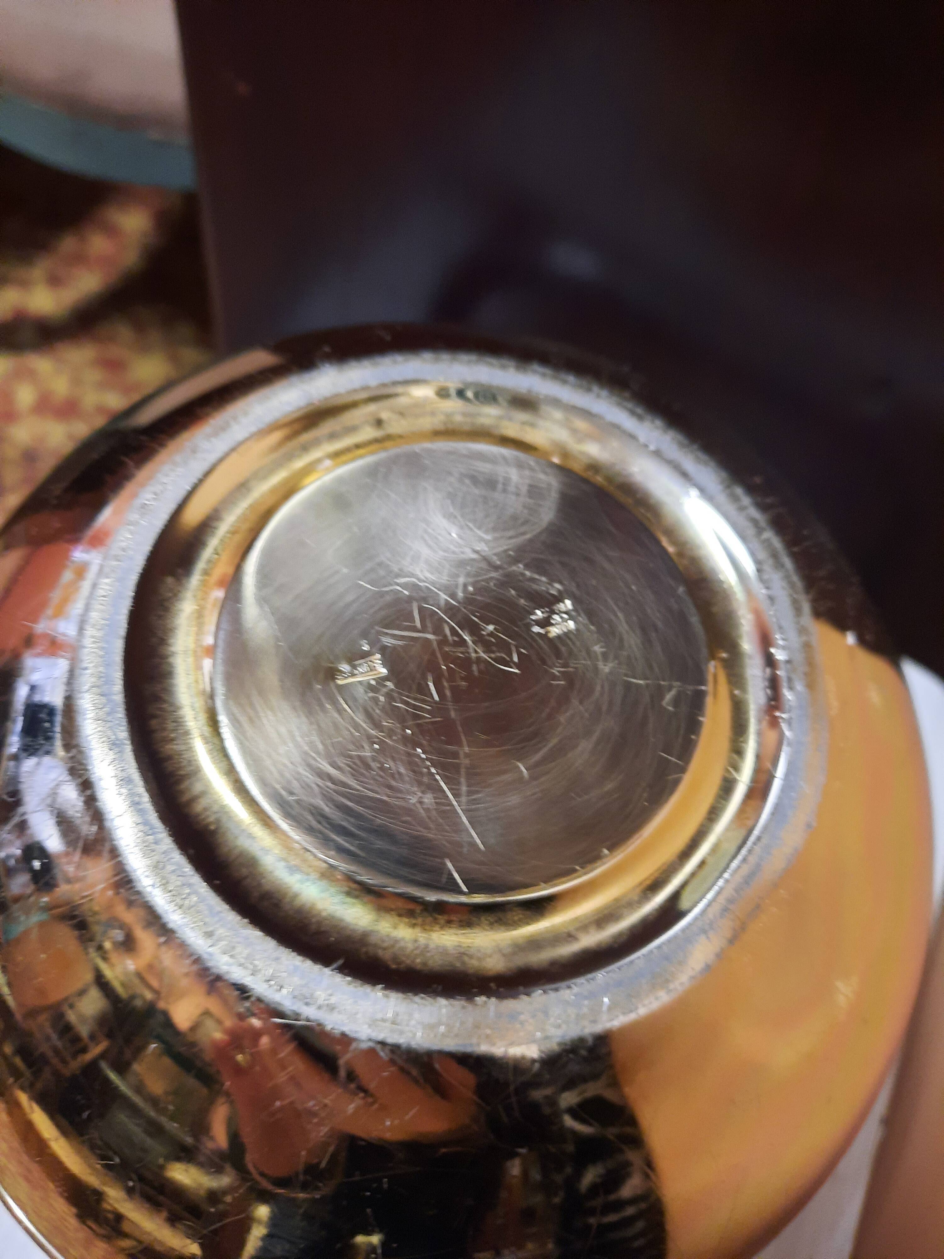 Seau a glace pomme doré