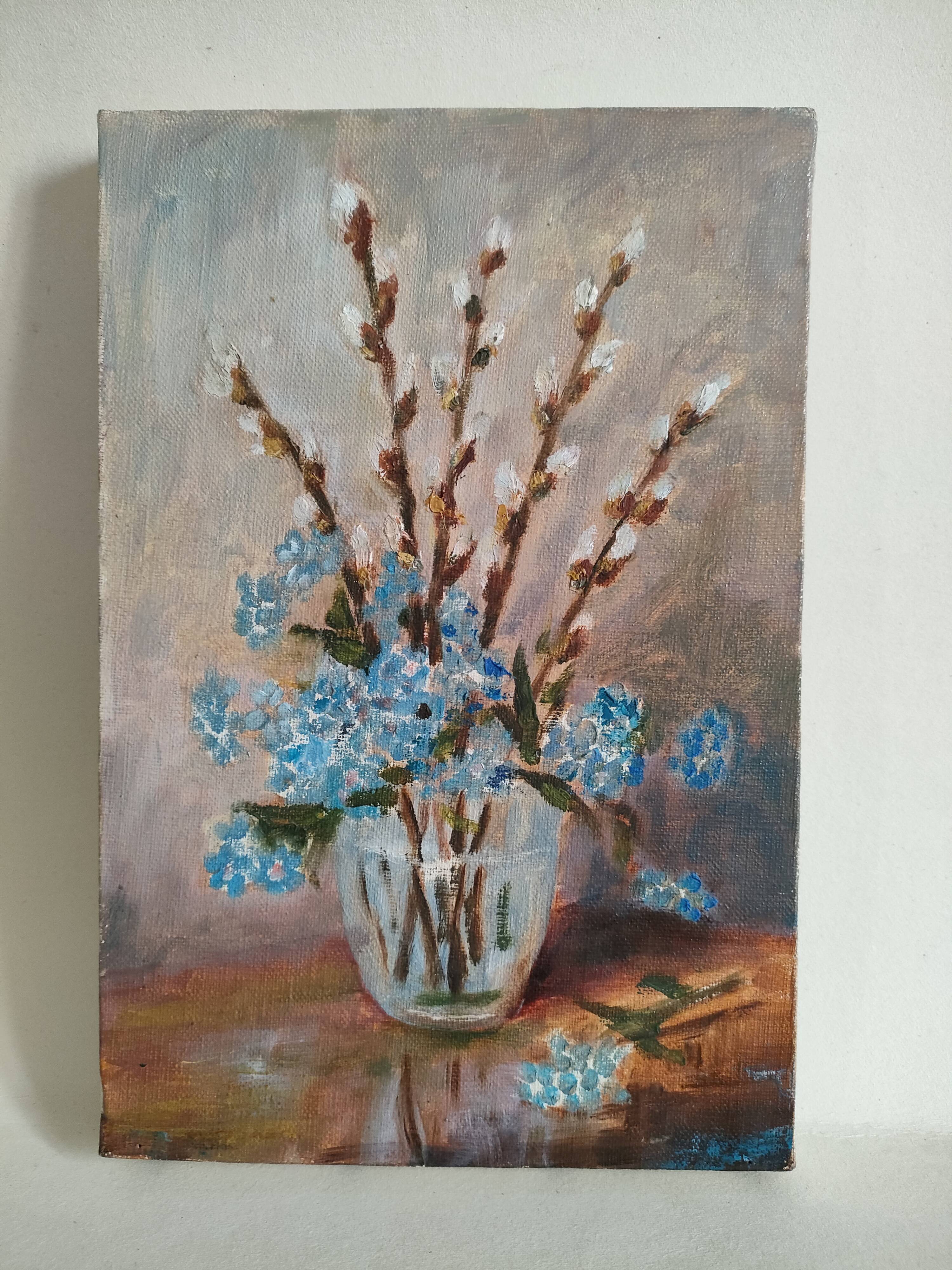 Painting flowers