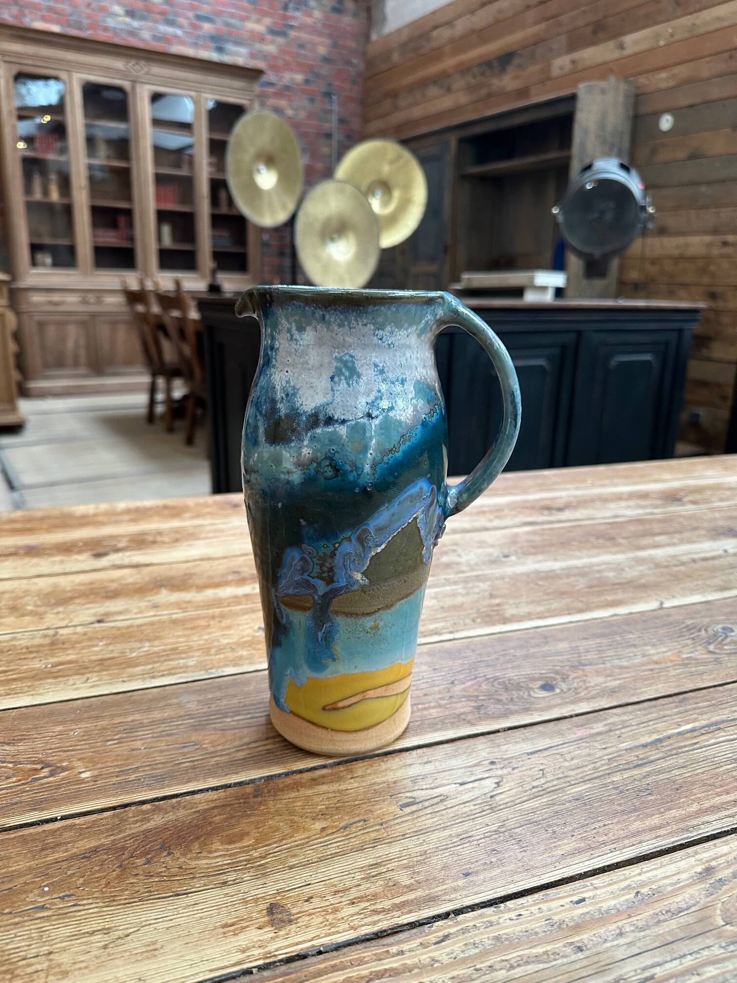 Handcrafted pottery signed by the artist