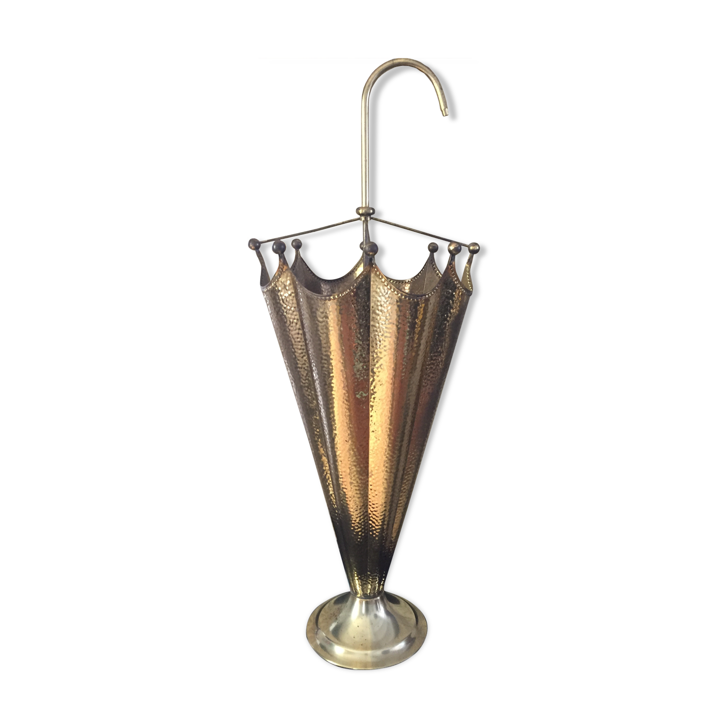 Vintage brass umbrella holder
