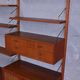 Mid century teak wall unit by Gustav Bahus, Norway 1960's