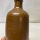 Vintage brown stoneware bottle