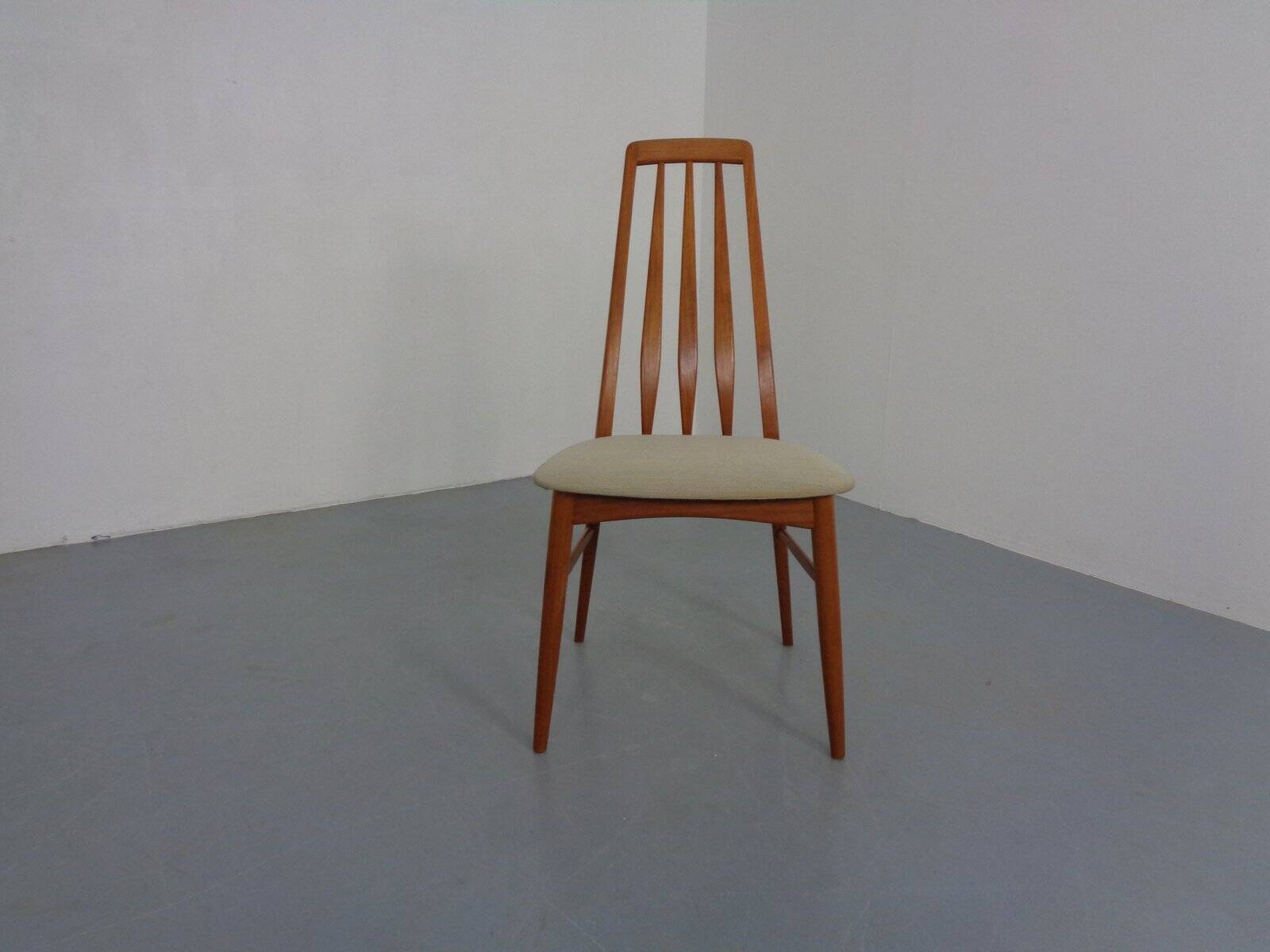 Danish Eva Teak Dining Chair by Niels Koefoed for Koefoeds Hornslet Møbelfabrik, 1960s