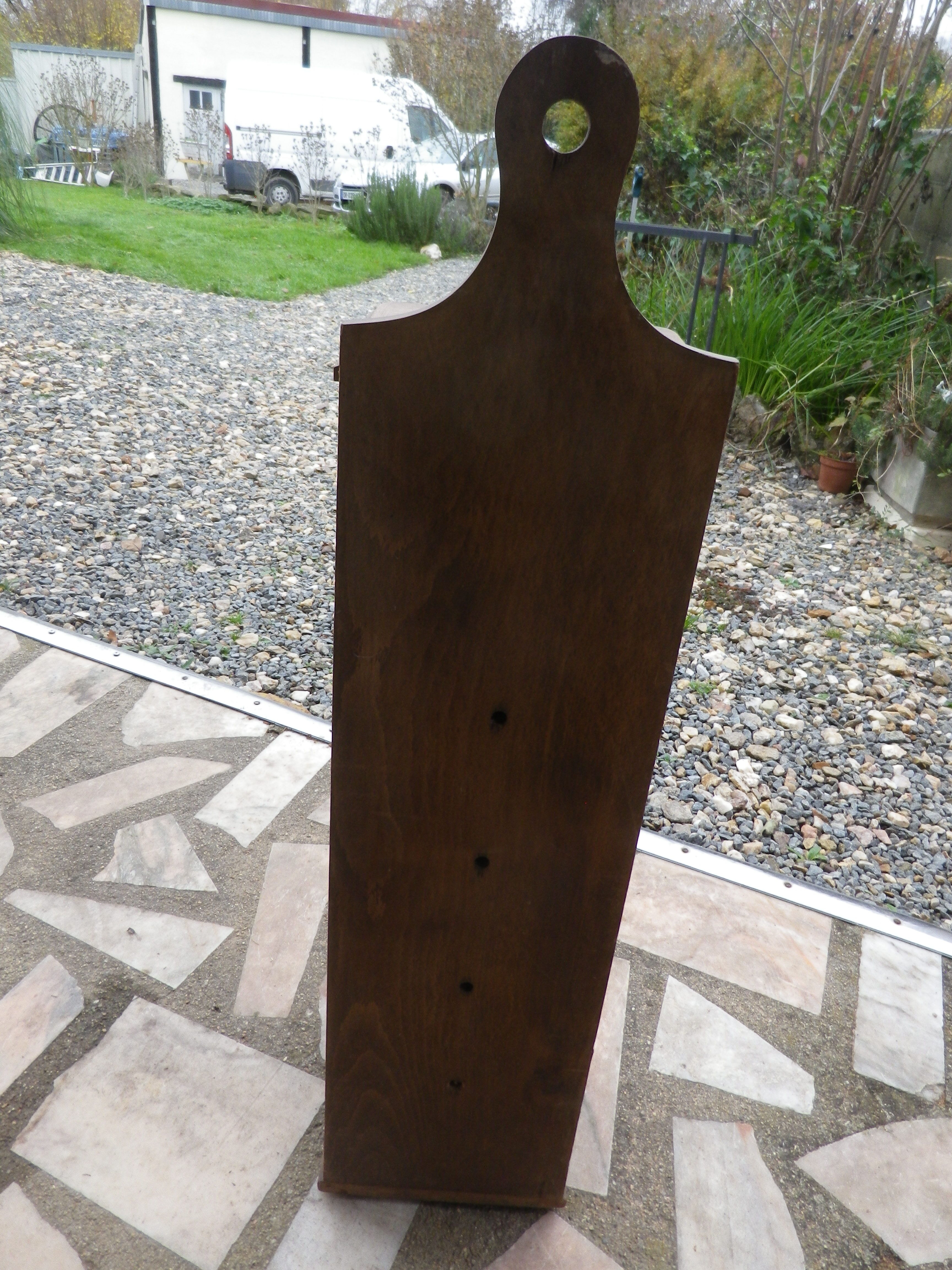 Old bread hutch in chene