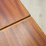 Table basse en acajou, design danois, années 1970, production : Danemark