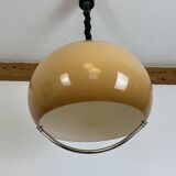 Guzzini pendant light, Jolly model by Luigi Massoni, 70's space age style