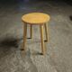Vintage 1970s stool, Volhov, made in the USSR