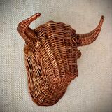 Rattan bull head