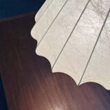 Modern mid-century Cocoon pendant lamp by Friedel Wauer for Goldkant Leuchten, Germany, 1960s.