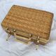 Valise cartable en osier